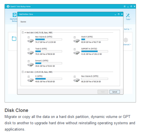 EaseUS Todo Backup