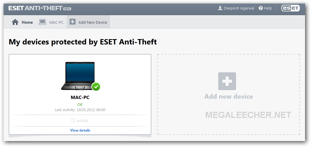 ESET Anti-Theft