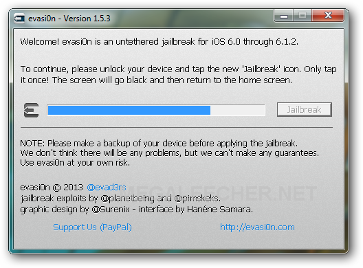 Jailbreak iOS 6.1.2
