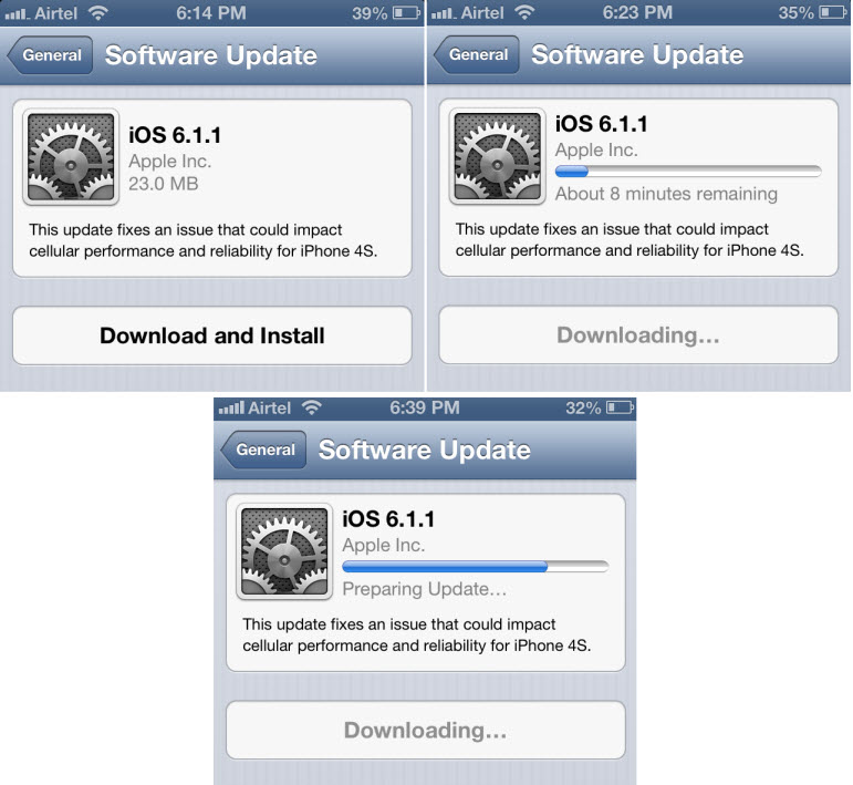 iOS OTA update