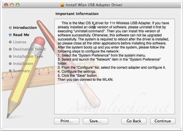 Installing wifi drivers