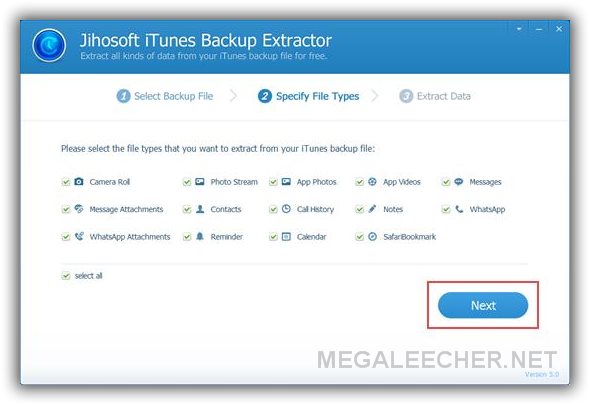 Jihosoft iTunes Backup Extractor Free