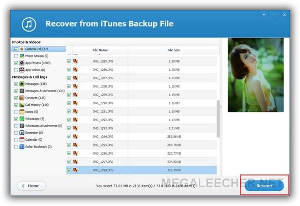 Jihosoft iTunes Backup Extractor Free