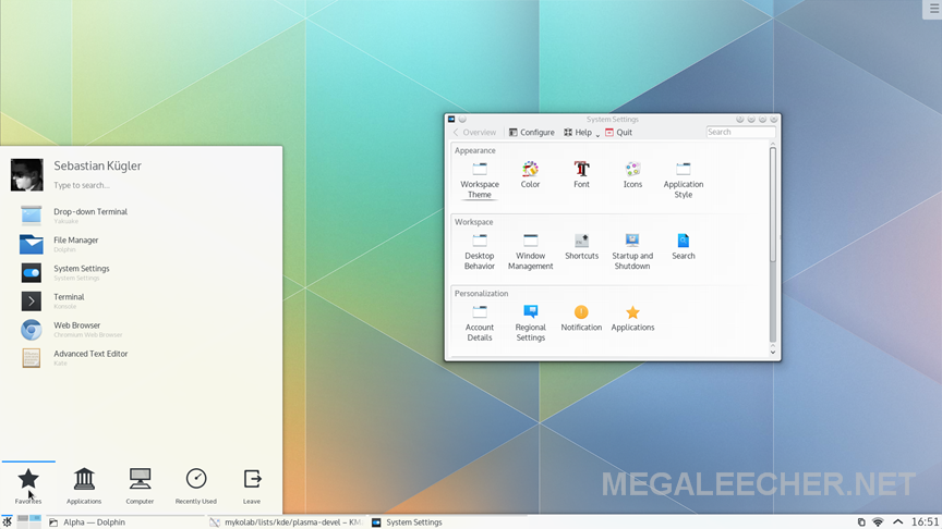 KDE Plasma 5.0