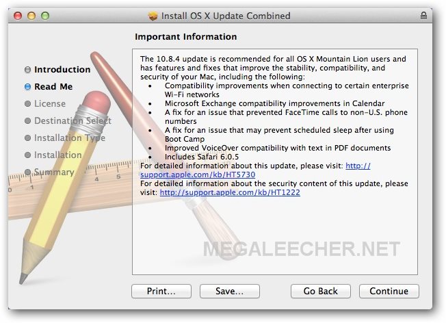 download os x mountain lion update v10 8.5 combo