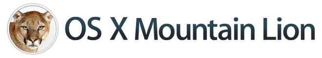 MAC OS X Mountain Lion LOGO