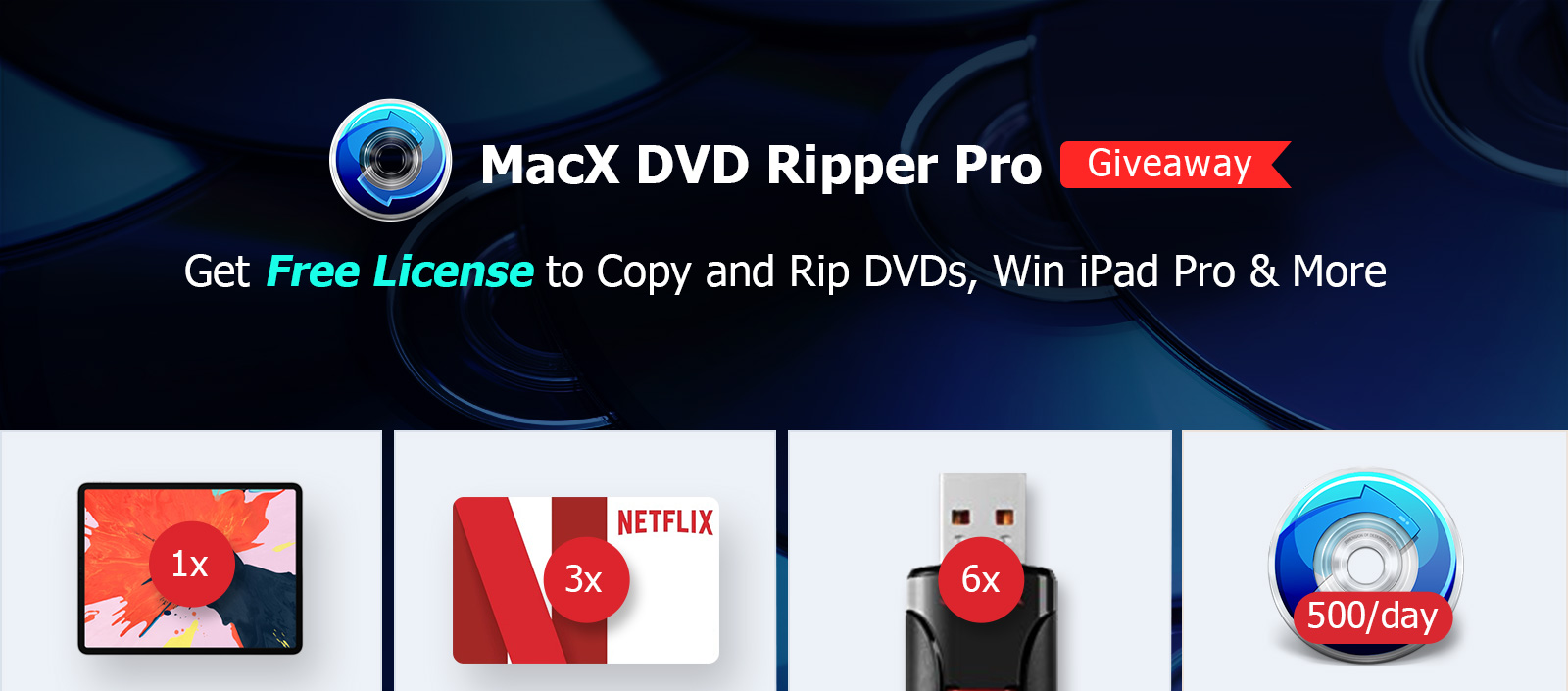 MacX DVD Ripper Pro Giveaway