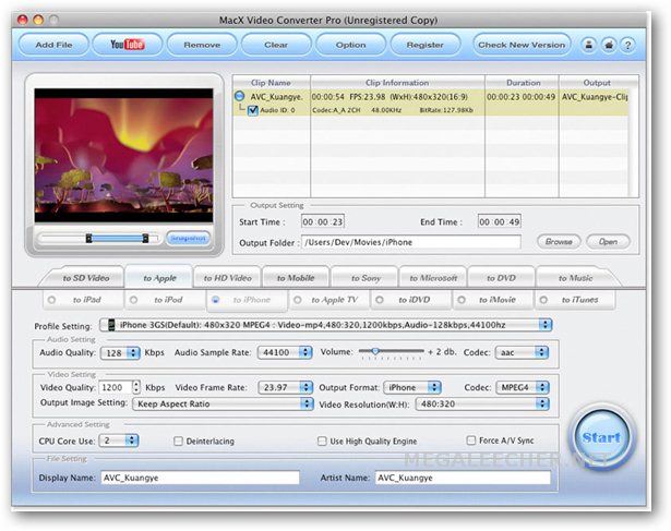 MacX Video Converter