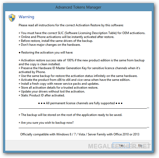 Advanced Tokens Manager Microsoft Windows And Office Activation