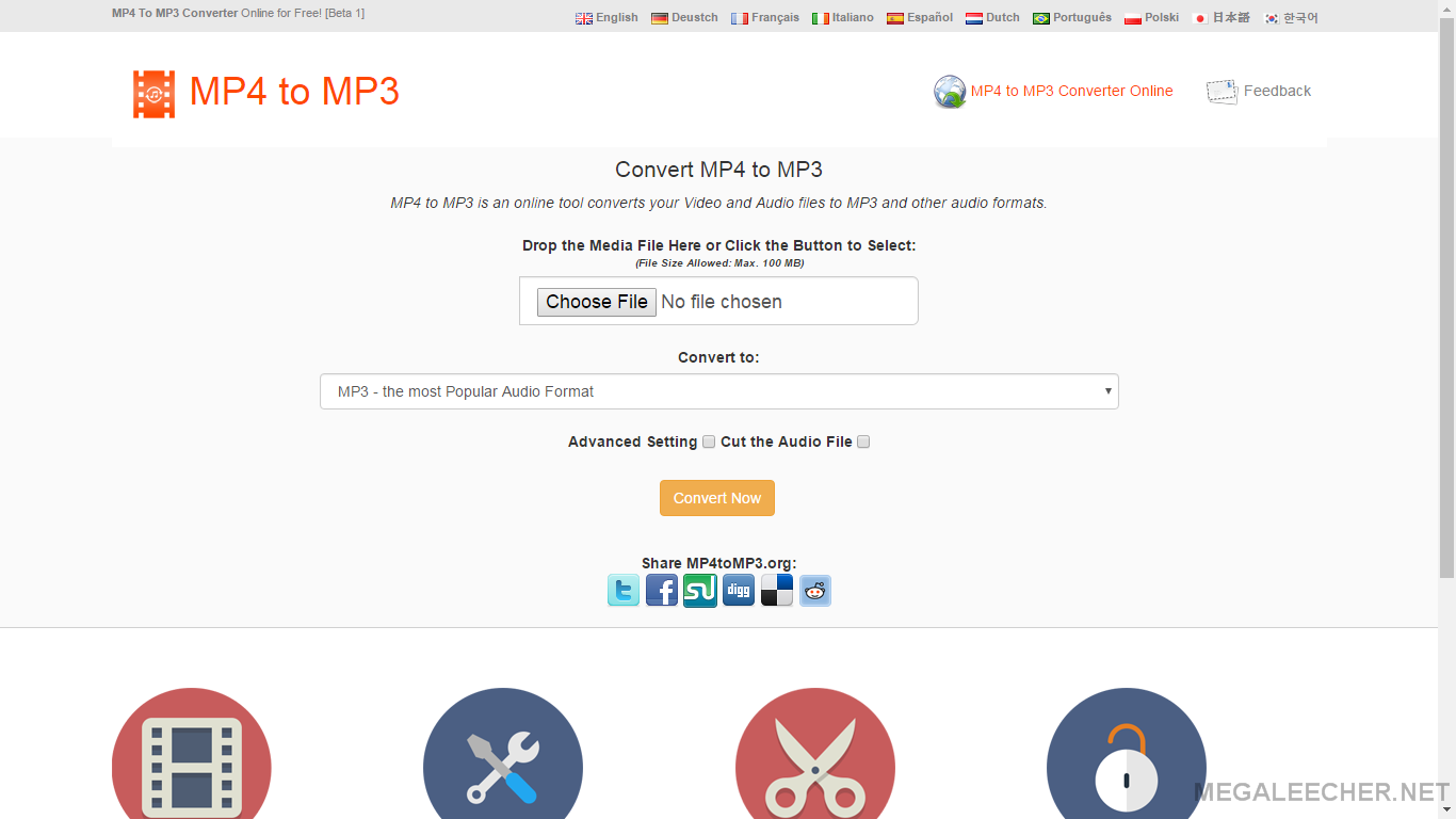 Video to mp3 converter online