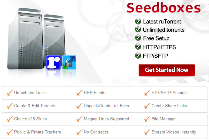 Seedbox features