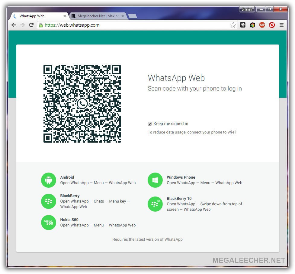 WhatsApp Web Now WhatsApp Officially Allows Chat From Your Desktop WhatsApp Web Now WhatsApp Officially Allows Chat From Your Desktop