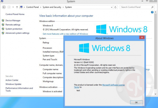 Windows 8 RTM