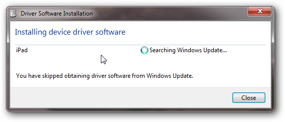 Windows driver