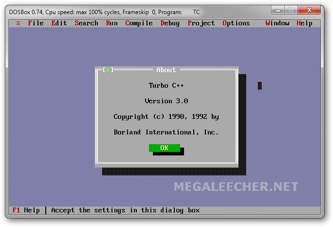 Turbo C++ On Windows