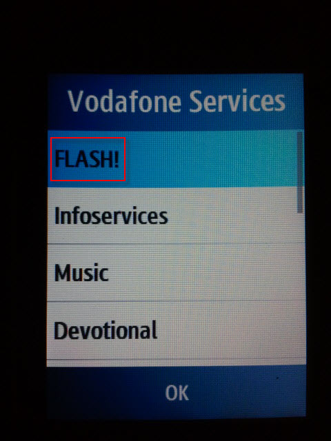 Vodafone Flash