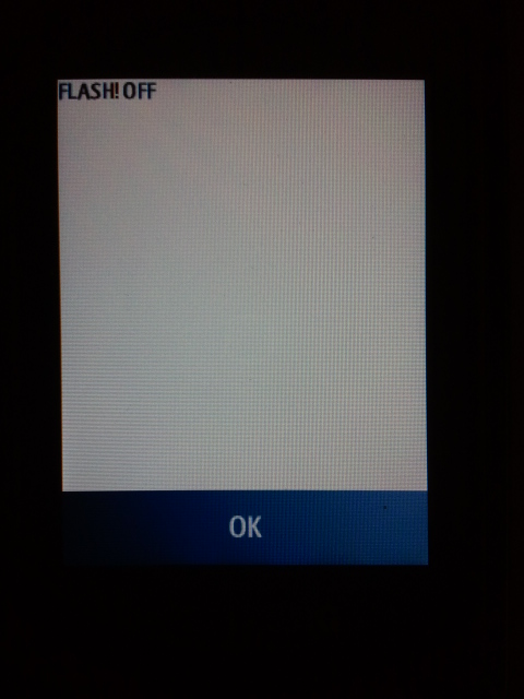 Flash alert deactivation confirmation