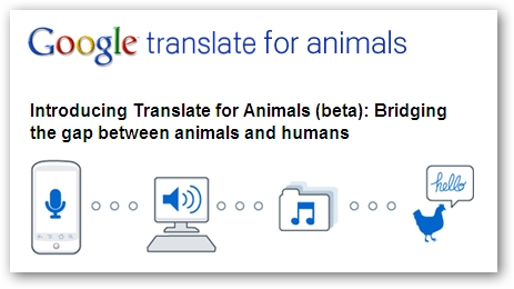 Google Translate For Animals