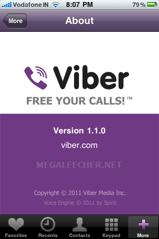 Viber On iOS