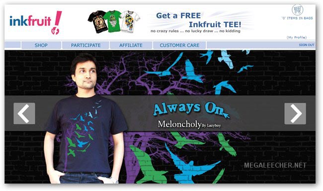 Ink Fruit Free Tee Giveaway