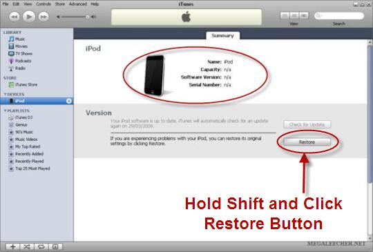 Shift Restore