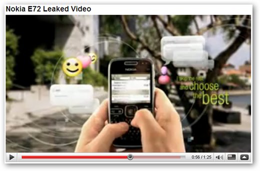 Nokia E72 Video Review