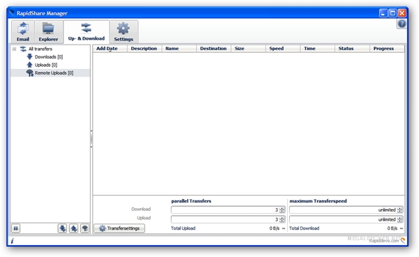 Rapidshare Manager 2