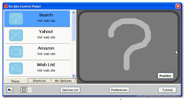 Configuring Synaptics Scrybe Gestures