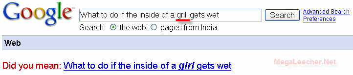 What to do if the inside of a grill gets wet, Google Search
