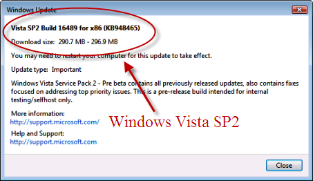 Windows Vista SP2