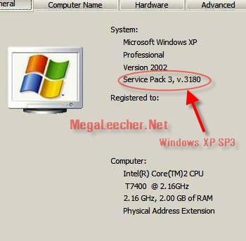 Download Microsoft Windows XP SP3 Megaleecher.Net