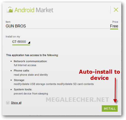 Webstore Auto Install