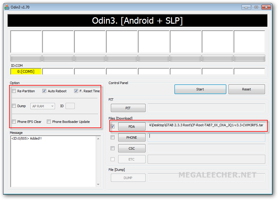 How Root Odin, To Samsung Using Device