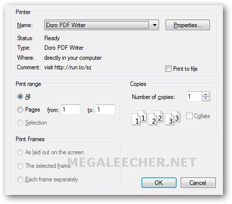 Free PDF Printer With Password Protection |