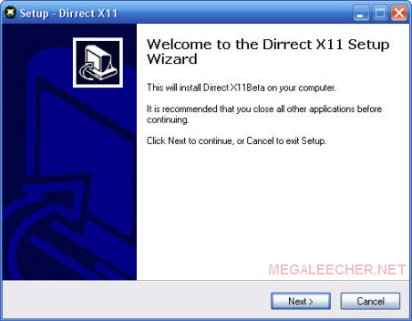 directx 11 för tidig utlösning windows xp