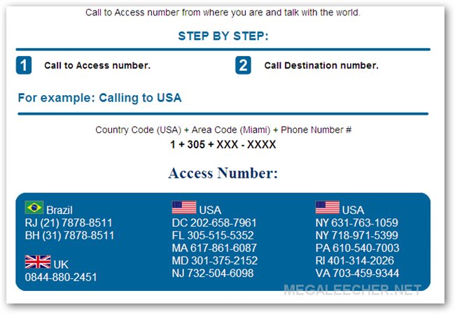 Free VOIP Calls Via Local Access Numbers