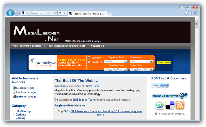 internet ex 9