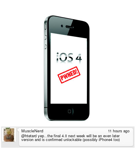 iPhone 4 And iOS 4 Unlock