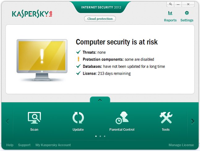 Kaspersky Computer Security 2012