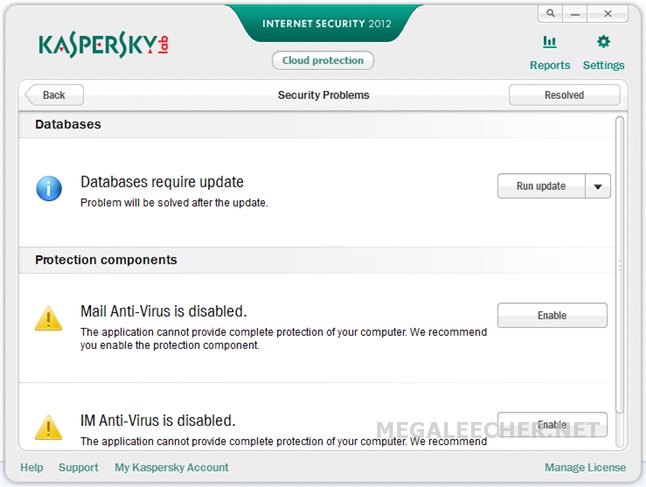 Kaspersky Computer Security 2012