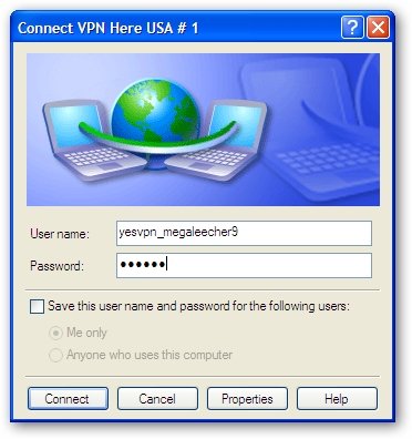 PPTP VPN Login