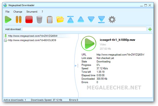 Megaupload Downloader