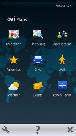 Nokia Ovi Maps