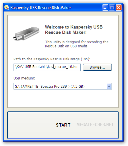 Kaspersky Bootable Rescue Disk Maker For USB