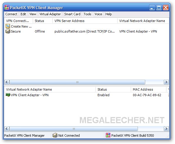 PacetiX.NET VPN Setup