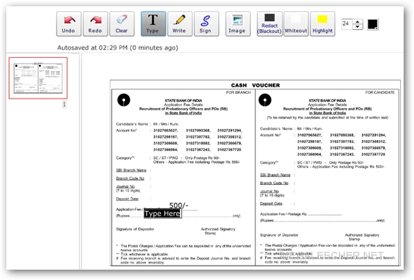 Online PDF Form Editor