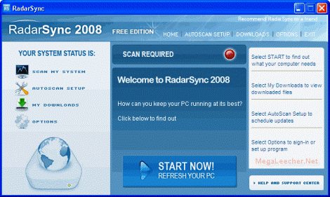 RadarSync 2008 Free