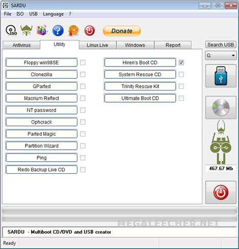 botella lote Reactor SARDU - Free Utility To Create CD, DVD And USB Disks With Multi-Boot  Support | Megaleecher.Net