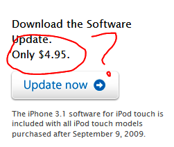 iPod Touch 3.1 Update