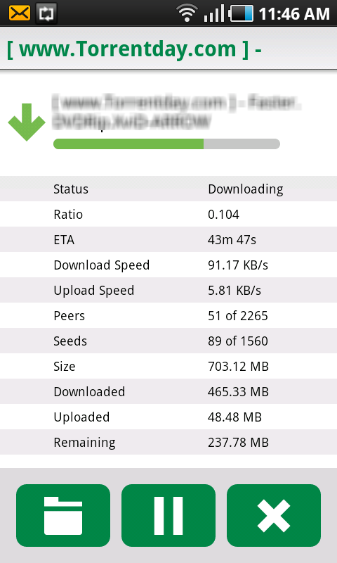 Mobile Torrent Remote